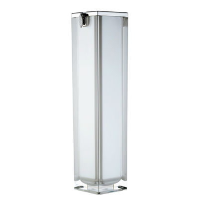 JL-AB202 0.23ml Dosage Airless Cosmetic Packaging Square 15ml 30ml 50ml