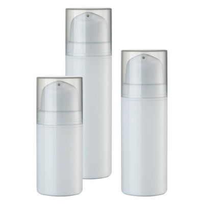 JL-AB105A PP Airless Pump Bottle 50ml 0.5 Oz 1 Oz 1.7 Oz With Snap On