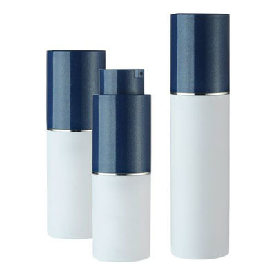 JL-AB115 Leak Proof White Airless Pump Bottles PP 15ml 30ml 50ml Cosmetic Packaging