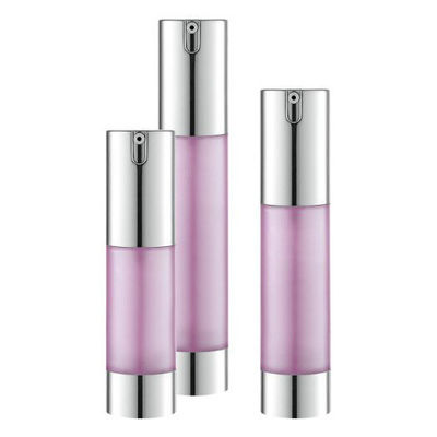 JL-AB107C Rotary Lock Pump  Airless Lotion Bottles 15ml 20ml 30ml AS