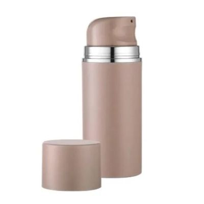 JL-AB111B 50ml 100ml PP Airless Pump Container Bottle With Snap On Pump