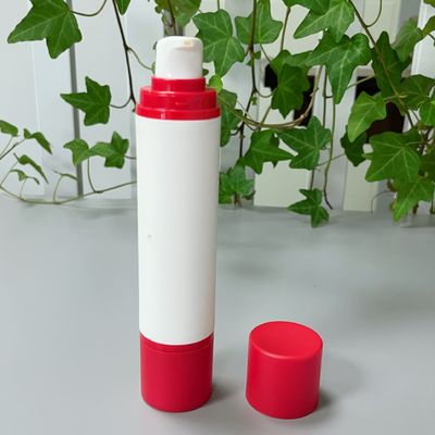 Jl-Ab121 Travel Friendly Size Vacuum Cosmetic Bottle Double End Double Head PP 10ml 15ml