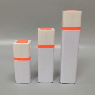 JL-AB218 Square Rotate Empty Airless Pump Bottle 15ml 30ml 50ml