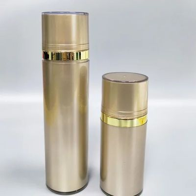 JL-AB217 Screw Sealing Cylindrical Bulk Airless Pump Bottles 50ml 80ml 120ml 150ml Round