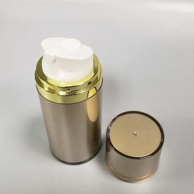 JL-AB217 Screw Sealing Cylindrical Bulk Airless Pump Bottles 50ml 80ml 120ml 150ml Round