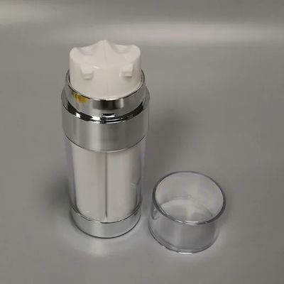 JL-AB215 1 Oz 1.7 Oz Dual Chamber Airless Bottle AS PP 0.23ml Dosage