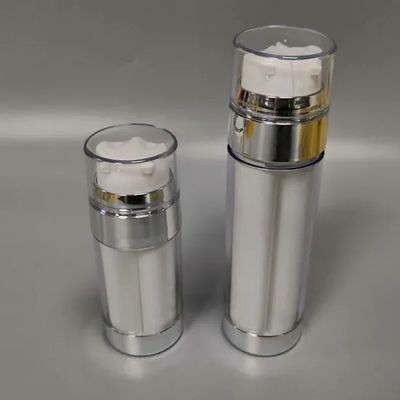 JL-AB215 1 Oz 1.7 Oz Dual Chamber Airless Bottle AS PP 0.23ml Dosage