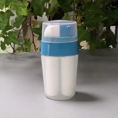JL-AB213  Dual Chamber Airless Bottles Skin Care PP Plastic 15ml 20ml 30ml 40ml