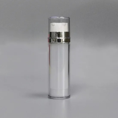 JL-AB314 Dual Chamber Plastic Lotion Bottles with Double Actuator