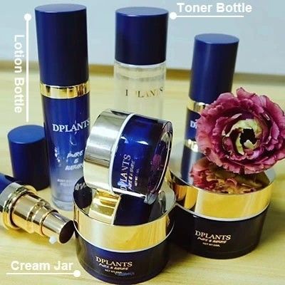 JL-JR802B Portable PMMA Cream Jar 15g 30g 50g Acrylic Cream Jar Cap For UV Decoration