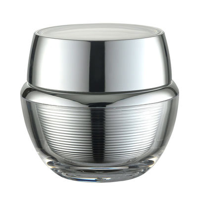 JL-JR814 OEM ODM PMMA Cream Jar 15g 30g 50g Acrylic Cosmetic Containers