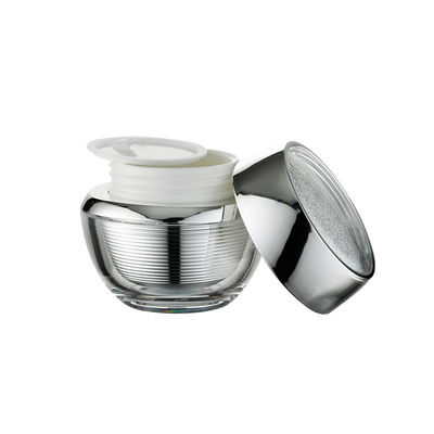 JL-JR814 OEM ODM PMMA Cream Jar 15g 30g 50g Acrylic Cosmetic Containers