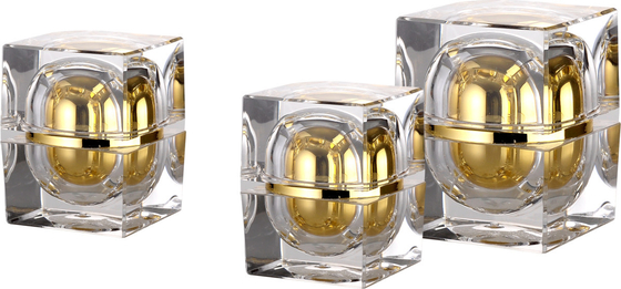 JL-JR829 Acrylic Cream Jar 15g 30g 50g Cosmetic Skincare Cream Jar