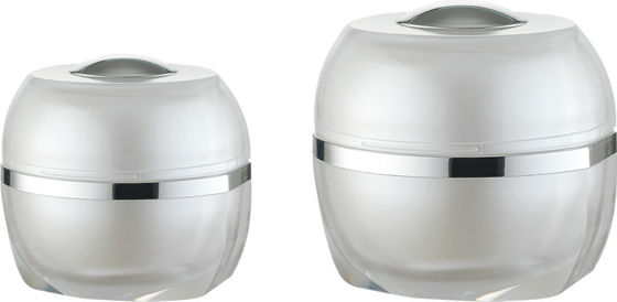 JL-JR817 MSRESIN 20g 50g MS PP Jars For Creams And Lotions