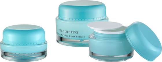JL-JR801 PMMA / PP Cream Jar 15ml 30ml 50ml Acrylic Cream Jar