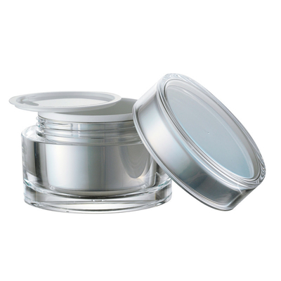JL-JR804 15g 30g 50g PMMA Skin Care Cream Jar With Disc