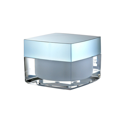 JL-JR807 Acrylic PMMA Cream Jar 15g 30g 50g Square Cream Jar