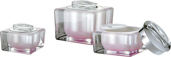 JL-JR810 PMMA Airless Cream Jar Pot 15g 30g 50g Leak Proof Seal
