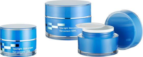 JL-JR802A PMMA Cream Jar 15ml 30ml 50ml Acrylic Cream Jar