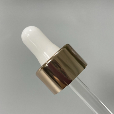 Dropper for Essential Oil with Shiny Gold Closure Cap 20/410