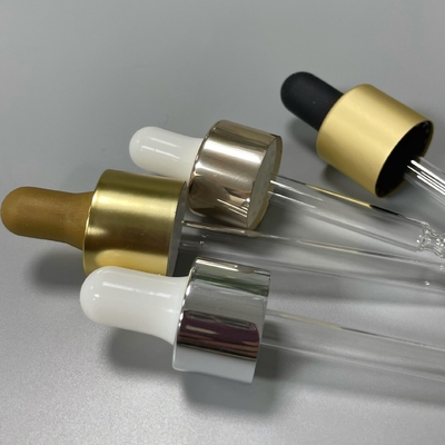 Dropper for Essential Oil with Shiny Gold Closure Cap 20/410