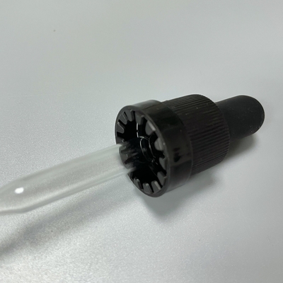 Dropper 20/410 Ratchet Black NBR Nipple