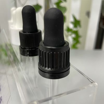 18/410 20/410 Oil Droppers Ratchet Black NBR Nipple