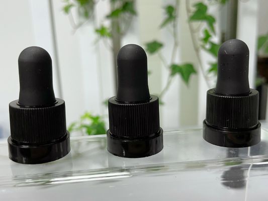 18/410 20/410 Oil Droppers Ratchet Black NBR Nipple
