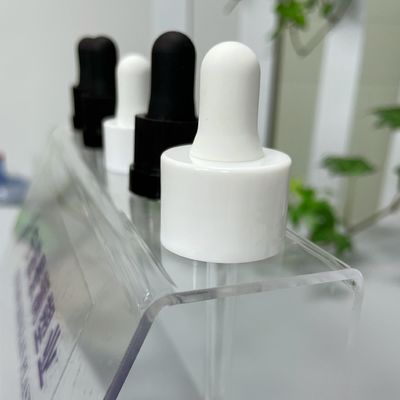 Custom 24/410 Plastic Dropper Smooth Ribbed PP Closure