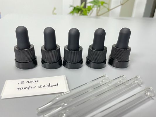 Custom 24/410 Plastic Dropper Smooth Ribbed PP Closure