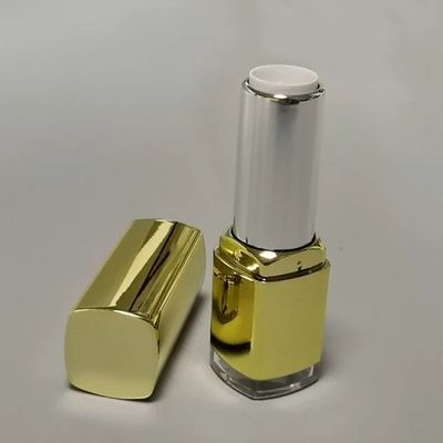 JL-LS111 3ml Gold Lipstick Tube Makeup Packaging Empty Refillable Lip Gloss Tube