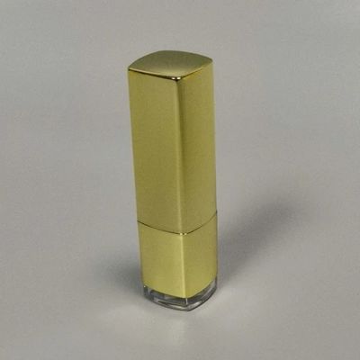 JL-LS111 3ml Gold Lipstick Tube Makeup Packaging Empty Refillable Lip Gloss Tube