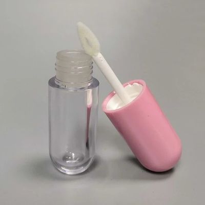 JL-LG103A Round Sealed 3.5ml 0.16oz Mini Lip Gloss Tubes Empty Plastic Makeup Packaging