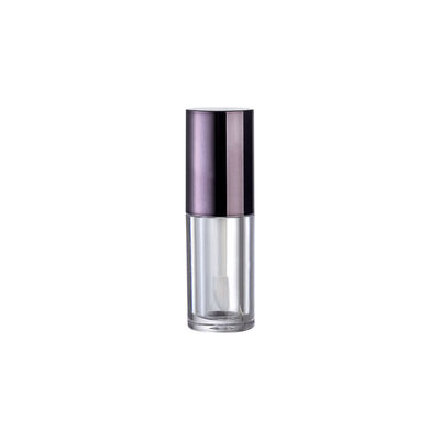JL-LG102 PETG Round Empty Metal Personalised Lip Gloss Tubes 3.4ml Cosmetic Packaging