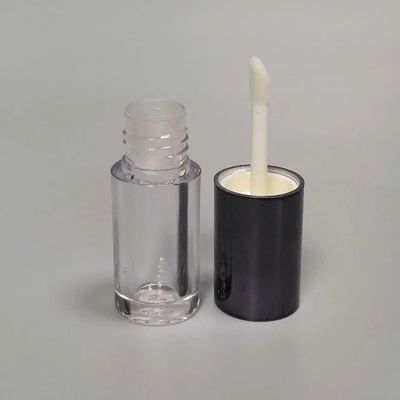 JL-LG102 PETG Round Empty Metal Personalised Lip Gloss Tubes 3.4ml Cosmetic Packaging