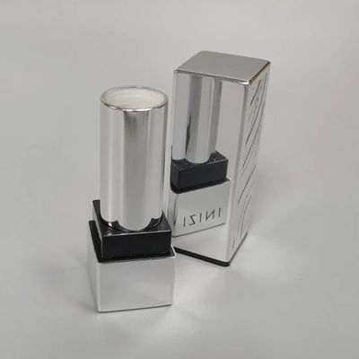 JL-LS124 6ml Aluminum Square Lipstick Tube Case Sleek Modern Beauty Packaging