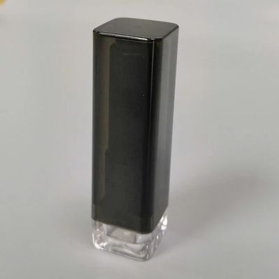 JL-LS106 Private Label Black 3ml Lip Gloss Tubes Square Luxury