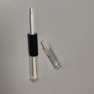 JL-LG113 Dual Heads 4.6ml Custom Lipstick Tubes Round  PETG Make Up