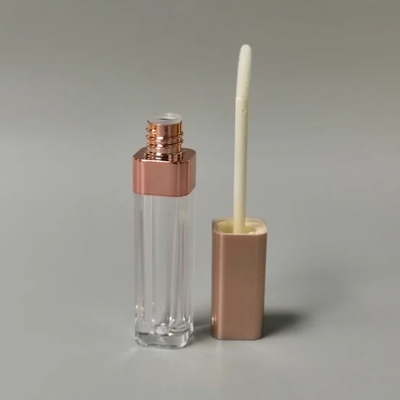 JL-LG206 Empty Square Gloss Case Lip Gloss Tube Plastic Cosmeitc Case Square Lipgloss Tube
