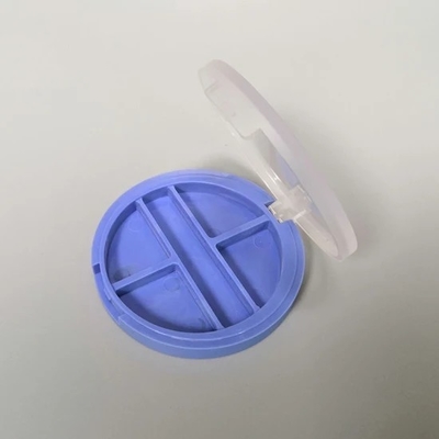 JL-EC209 Round Eyeshadow Container 4 pans with Brush Pans Empty Eye Shadow Palette
