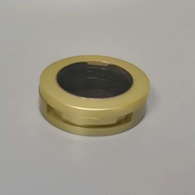 JL-EC211 Empty Shadow Makeup Box Plastic Cosmetic Packaging Round For Pressed Powder