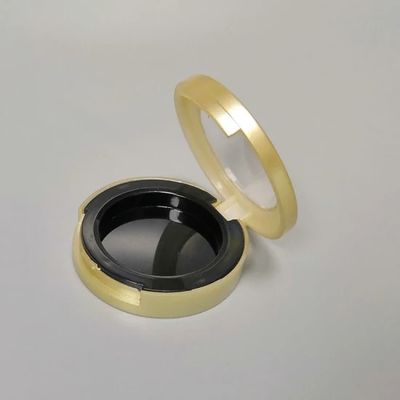 JL-EC211 Empty Shadow Makeup Box Plastic Cosmetic Packaging Round For Pressed Powder