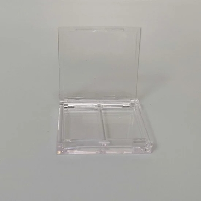 JL-EC208 Square 2 Pans  Eyeshadow Case 2 Colors Square Empty Eyeshadow Case Custom Palette Eye Shadow Case Container