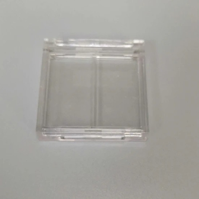 JL-EC208 Square 2 Pans  Eyeshadow Case 2 Colors Square Empty Eyeshadow Case Custom Palette Eye Shadow Case Container