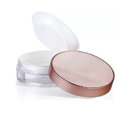 JL-PC101B 10g Blusher Container Compact Case Comestics Foundation Loose Dusting Powder Case Container