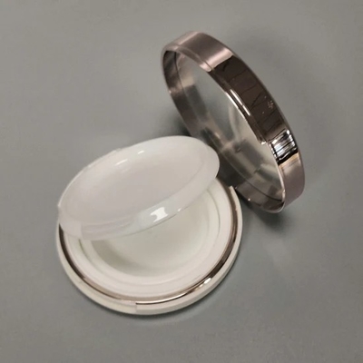 JL-PC103 12g Plastic Cosmetic Packaging Custom Empty Powder Cake Compact Case Blusher Container With Mirror