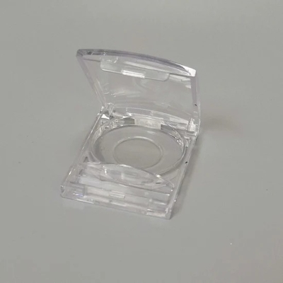 JL-EC207 Cosmetic Container eyeshadow box with brush pan Empty Makeup Containers Mini Clear Cosmetic Eyeshadow Case