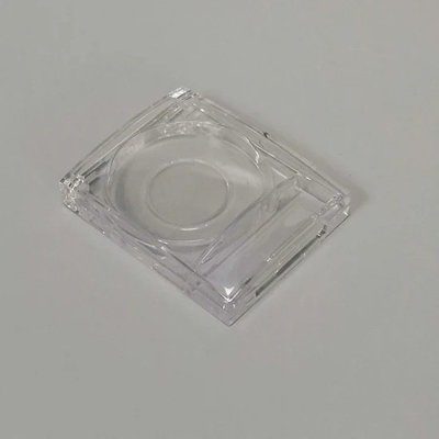 JL-EC207 Cosmetic Container eyeshadow box with brush pan Empty Makeup Containers Mini Clear Cosmetic Eyeshadow Case