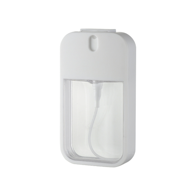 JL-PA102A 20ml ABS PETG Plastic Perfume Card  Square Fine Mist Pump Sprayer Bottle For Travelling