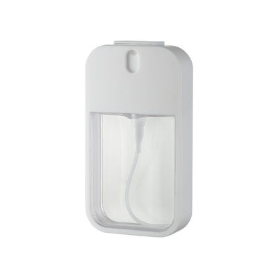 JL-PA102A 20ml Fine Mist Pump Spray Bottle ABS PETG Plastic Perfume Card Square For Travelling